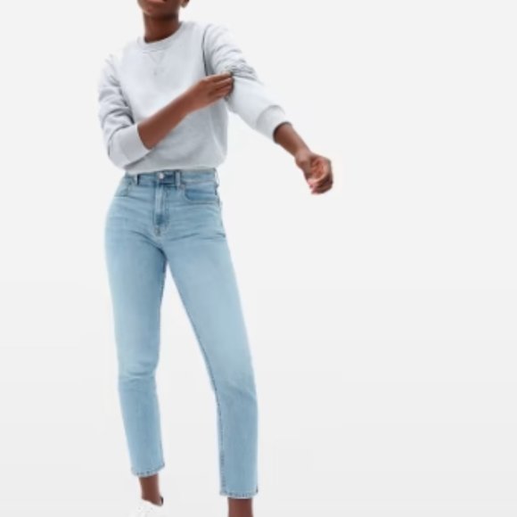 Everlane The Japanese Denim Cheeky Jean Sky Blue Wash Size 25 - Picture 4 of 4